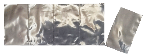 溶断、連続袋、一枚ずつ切り離すことができる袋