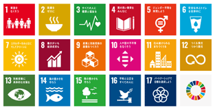 SDGS、SDGｓ、環境方針、サステナビリティ、持続可能な世界のために
